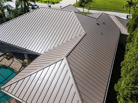 vertical metal roofing florida